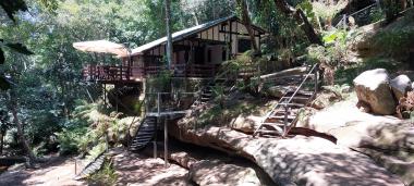 la cabaña