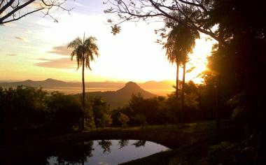 atardecer